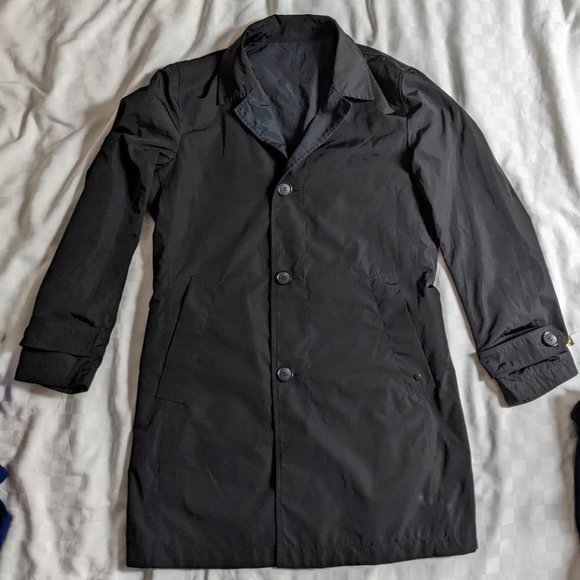 Strellson Jacket | Black & Navy Reversible - Picture 2 of 10